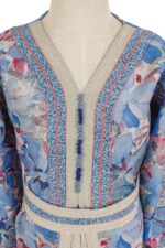 Clipped Jacquard Chiffon W/Metallic - Image 2